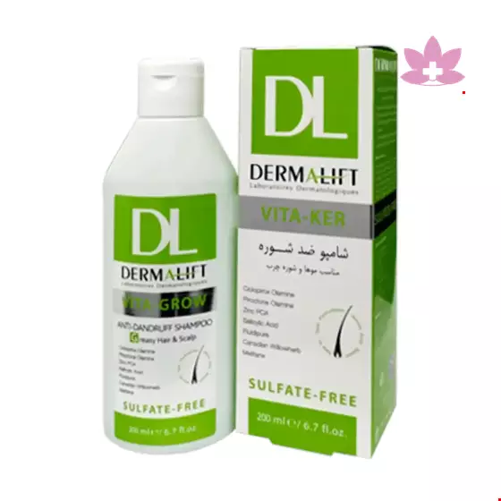 Dermalift Vita Ker Anti Dandruff Shampoo For Greasy Hair 200 ml