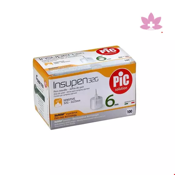 Pic Solution Insulin Pen Needle 6 mm