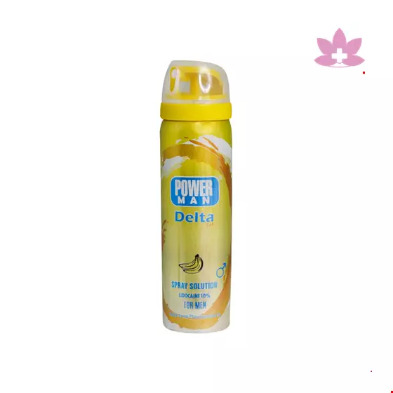 Power Man Delta Zex Delay Spray Solution For Men By Essence Banana