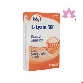Eurho Vital L Lysin 500 Mg 30 Capsules