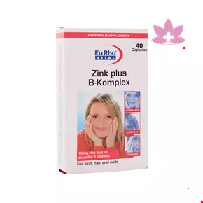 Eurhovital Zink Plus B Komplex ۴۰ Capsules