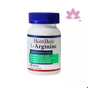 Health Burst L Arginine 1000 Mg 60 Tablets