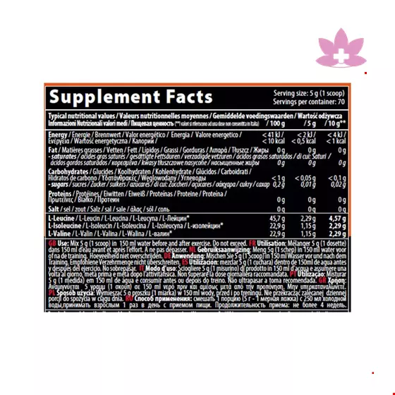 QNT BCAA 8500 Powder 350 g