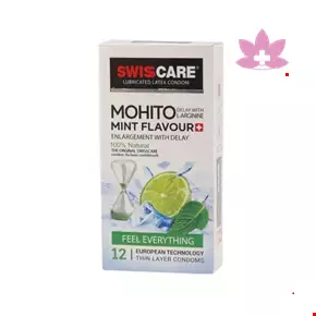  Swiss Care Mohito Mint Condoms 12 pcs