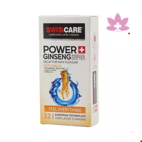 Swiss Care Power Ginseng Condom 12 pcs 